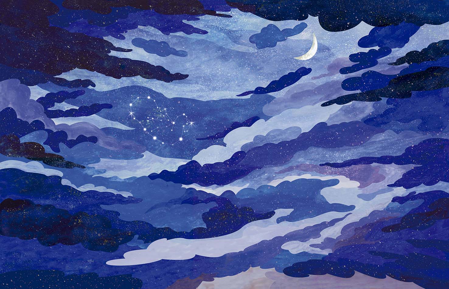 Teresa Arroyo Corcobado, Illustration, Le bleu du ciel, Cépages