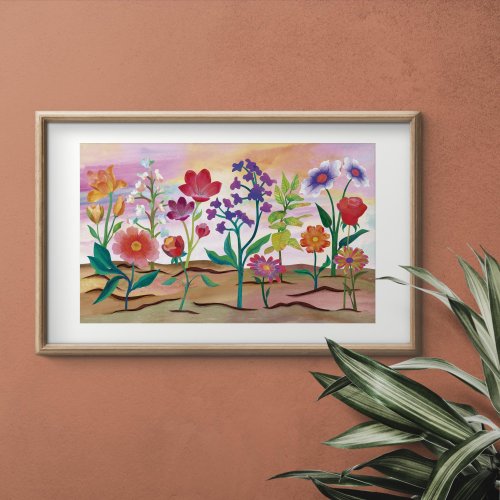 Pink garden