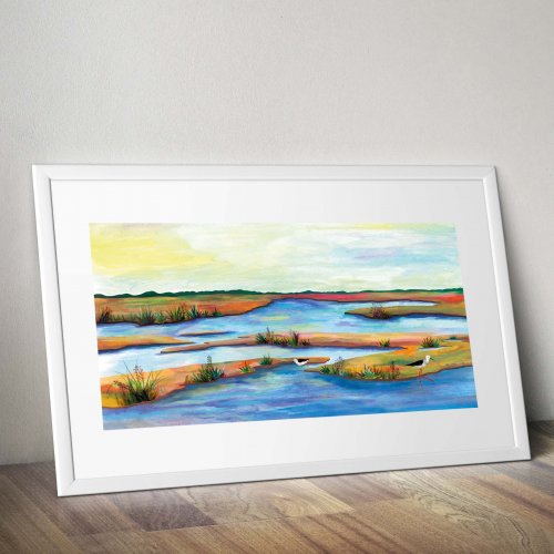 Ria Formosa, Portugal, Teresa Arroyo Corcobado, Illustration