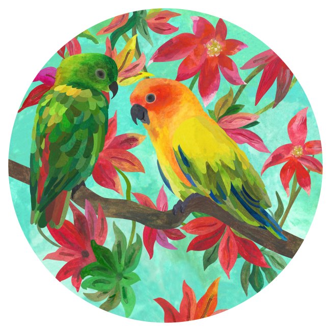 Les deux perroquets